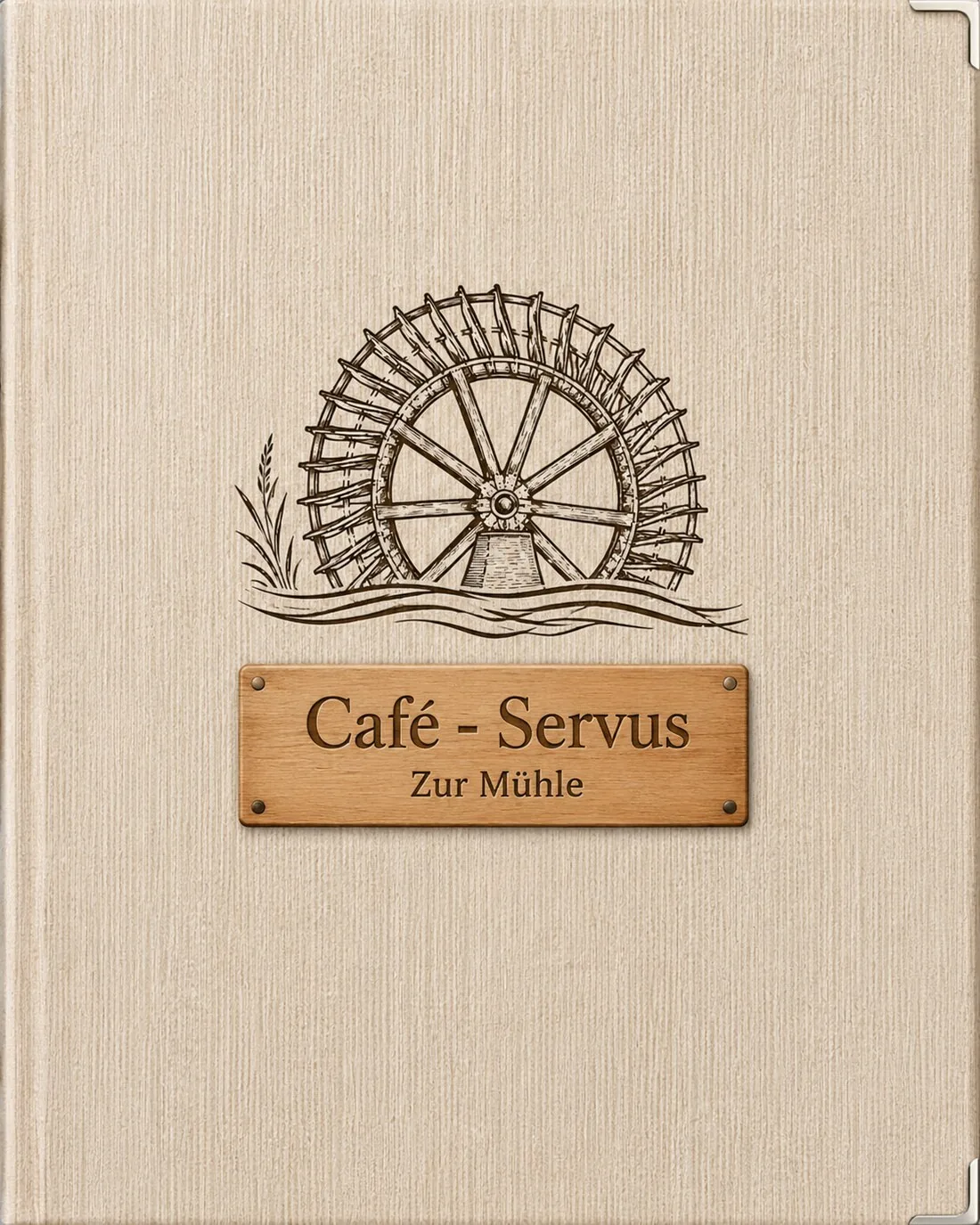 Speisekarte von Café Servus zur Mühle